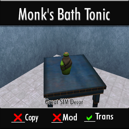 Monk's Bath Tonic