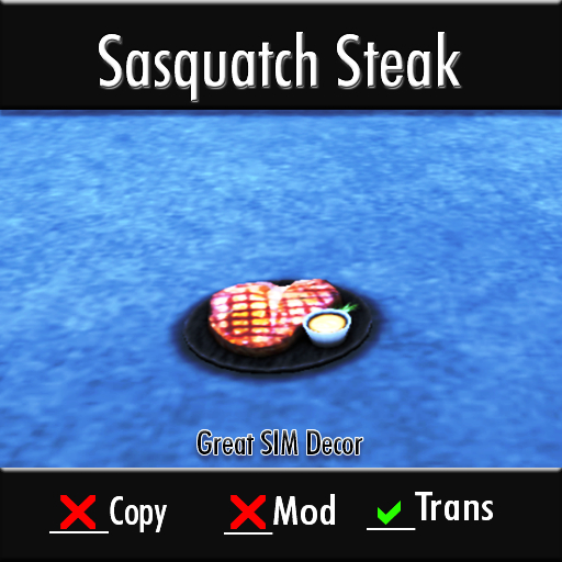 Sasquatch Steak