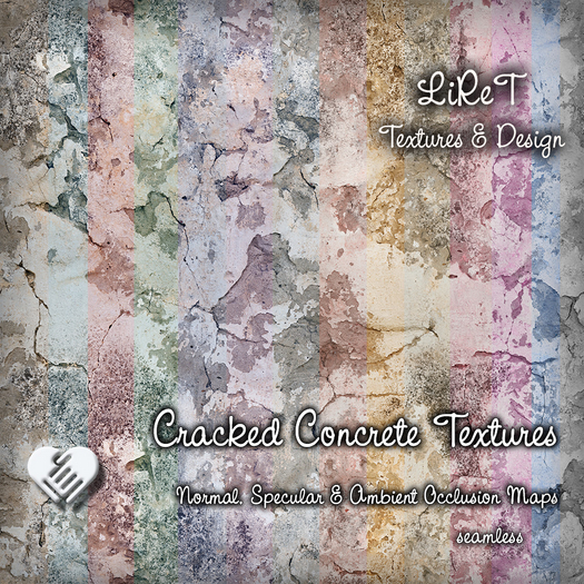 :: LiReT :: Cracked Concrete Textures