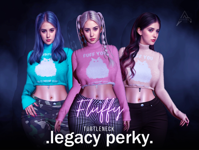 Angel's Fluffy Turleneck LEGACY PERKY