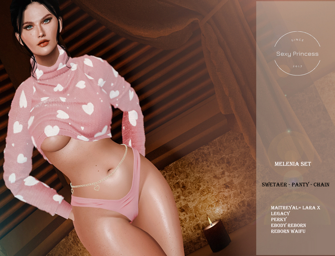 [Sexy Princess] Melenia Set Pink 