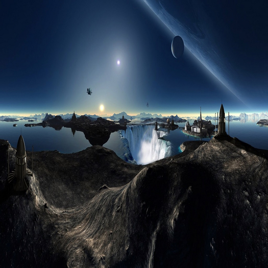 Space Art New Colony