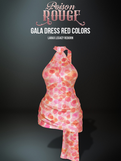 POISON ROUGE Gala Red Colors