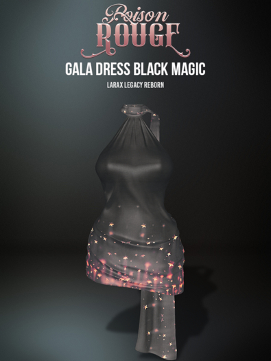 POISON ROUGE Gala Black Magic