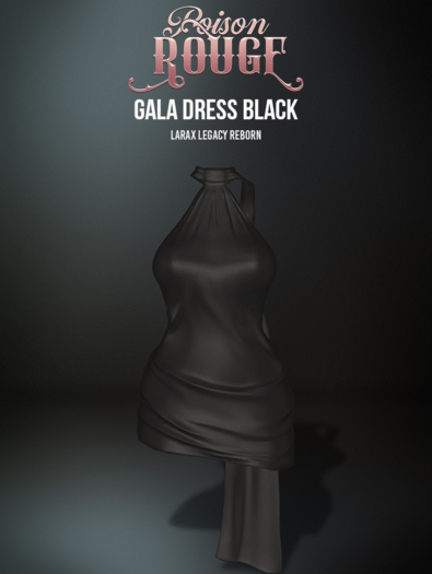 POISON ROUGE Gala Black