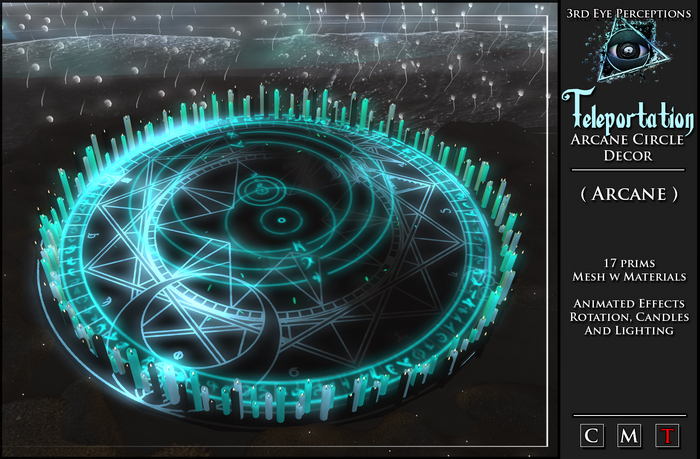 Teleportation Circle Decor ( Arcane )