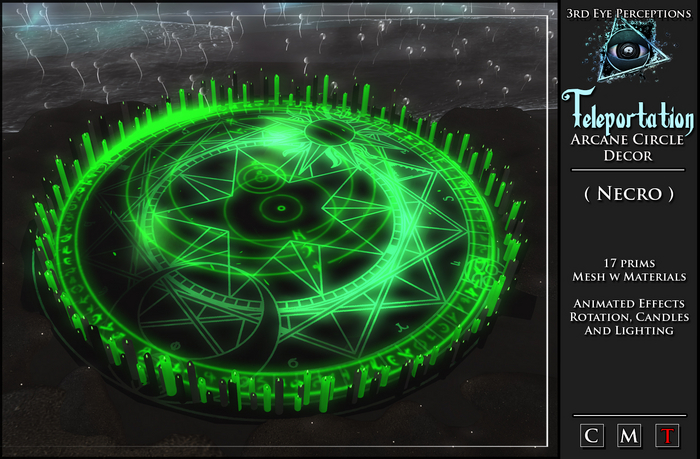 Teleportation Circle Decor ( Necro )