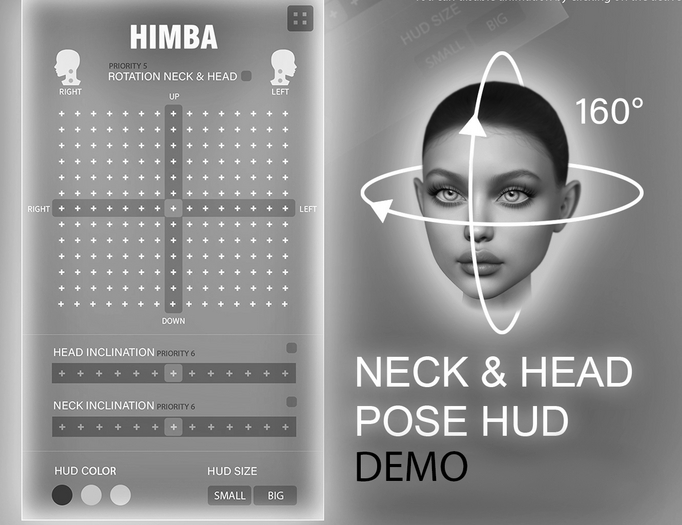 Neck & Head Pose - HUD (DEMO ) 