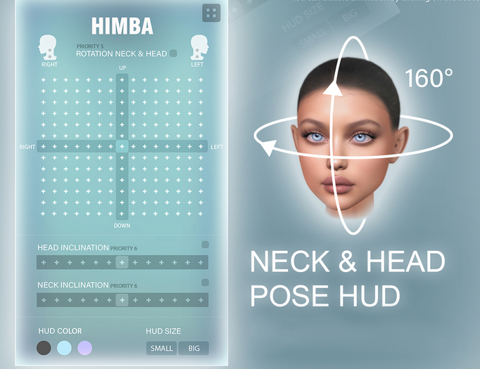 Neck & Head Pose - HUD