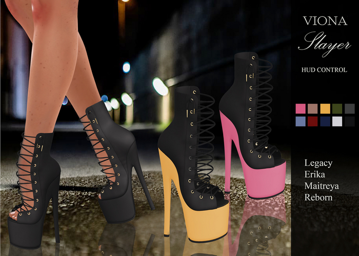 VIONA-Slayer Boots ♥