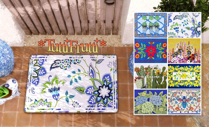 *TuttiFrutti* DoorMats Pack 34