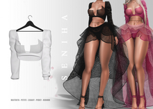 Seniha. Julieta Top // White