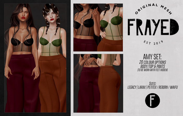 Frayed - Amy Pants - Fatpack