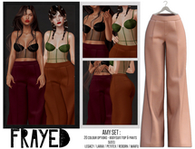 Frayed - Amy Pants - Nude