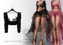 Seniha. Julieta Top // Black