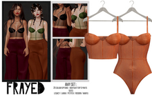 Frayed - Amy Body/Top - Orange