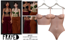 Frayed - Amy Body/Top - Nude