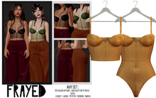 Frayed - Amy Body/Top - Mustard