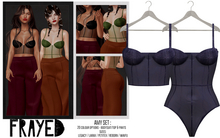 Frayed - Amy Body/Top - Purple