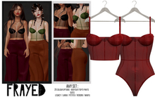 Frayed - Amy Body/Top - Red