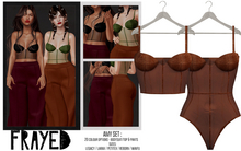 Frayed - Amy Body/Top - Rust
