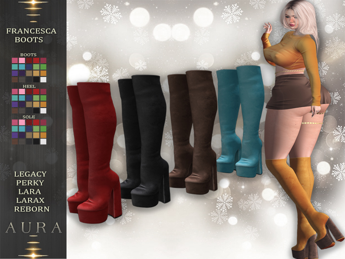 [Aura Design] Francesca Boots/FATPACK