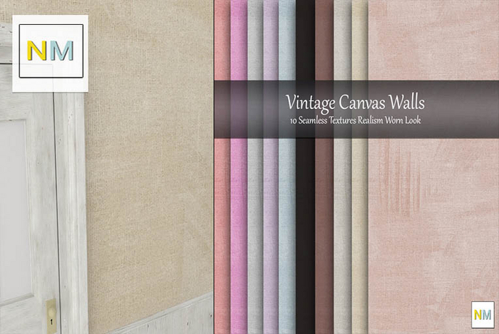 Vintage Canvas Wallpaper
