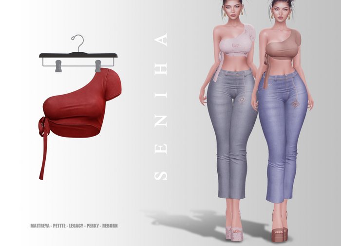 Seniha. Loredi Top // Red