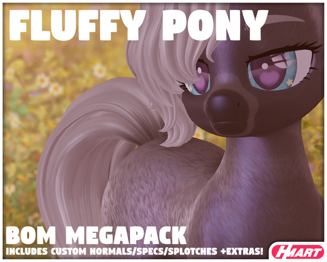 [HMART] Fluffy Pony BOM Pack