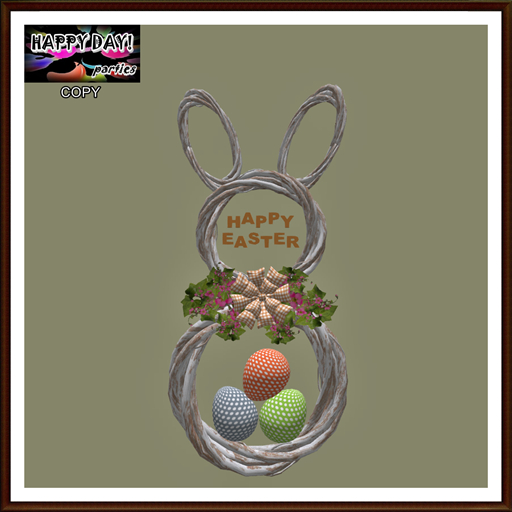Easter - Bunny Wreath 1 (vs 2)