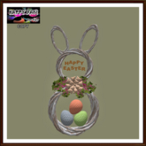 Easter - Bunny Wreath 1 (vs 2)