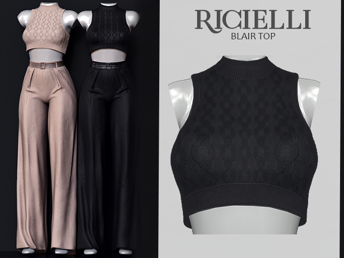 Ricielli - Blair Top / Teal