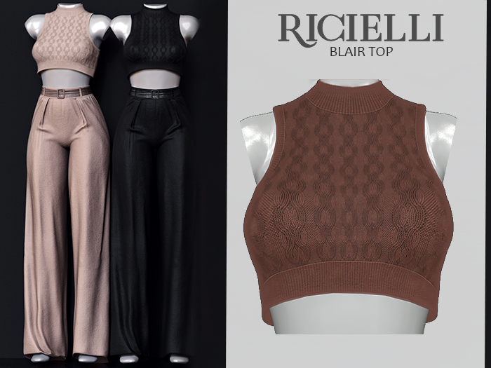 Ricielli - Blair Top / Rust