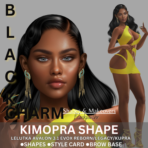 BLACK CHARM - KIMOPRA SHAPE for AVALON 3.1 EVOX