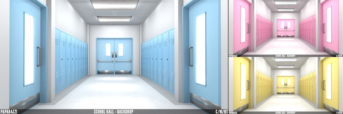 Paparazzi - School Hall FATPACK BACKDROPS