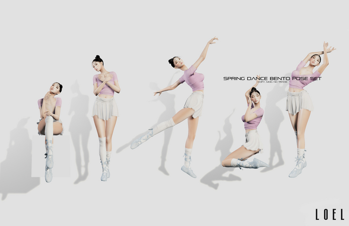 LOEL - Spring Dance Bento Pose SET
