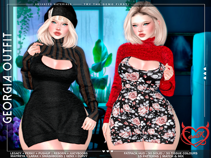 [erotiK] Georgia Outfit FATPACK