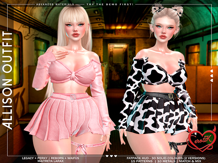 [erotiK] Allison Outfit FATPACK