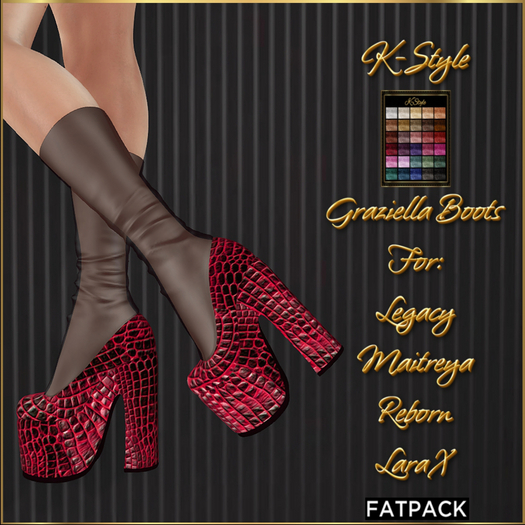 [K-Style] GRAZIELLA BOOTS - FATPACK #2