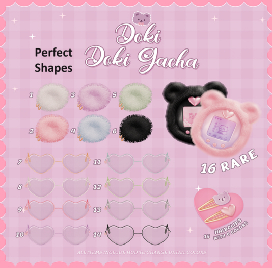 16. nyaru - doki doki gacha - game RARE