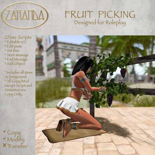 ZPOSE Fruit Picking Set