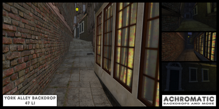 [A] York Alley Backdrop