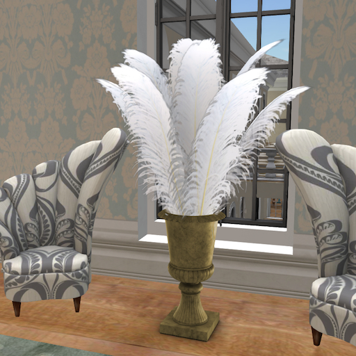 Song's Urn of White Feathers