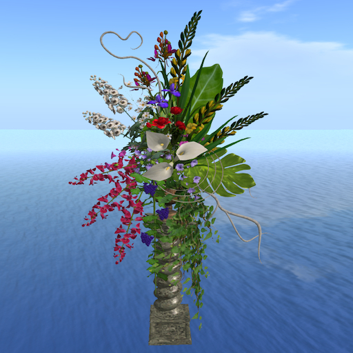 Song's Showy Event Pedestal Bouquet
