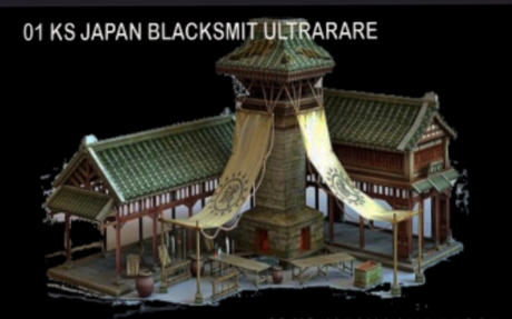 Ninja Building Second Life Marketplace - KS Japan Ninja 01 JAPAN BLACKSMITH ULTRARARE ...