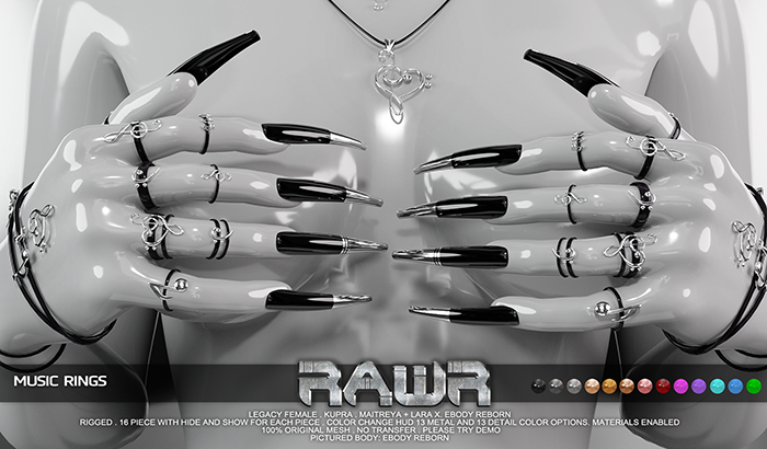 RAWR! Music Rings (add me)