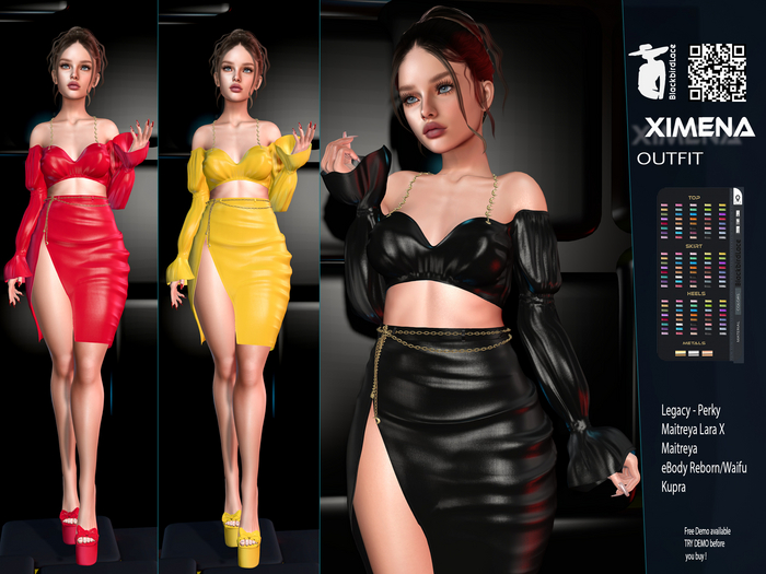 Ximena Outfit By BlackbirdLace