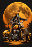 Evil Motorcycle Poster