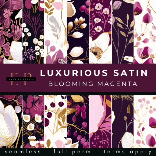 Made by Porter - Luxurious Satin Blooming Magenta