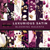 Made by Porter - Luxurious Satin Blooming Magenta